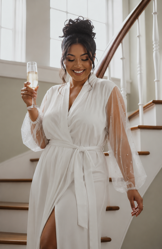 GRWM (Get Ready With Me) Bridal Robe