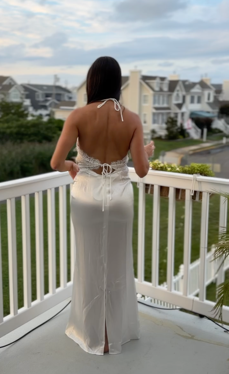 Night Before Satin Dress