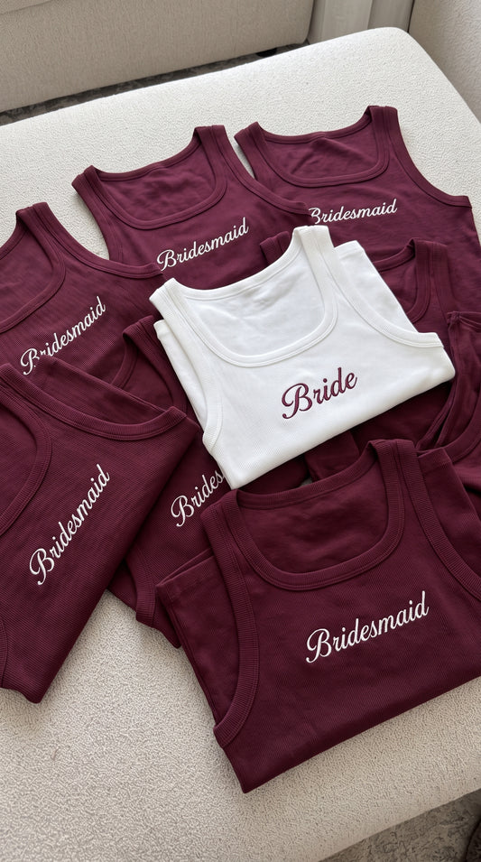 Custom Ribbed Tank Top