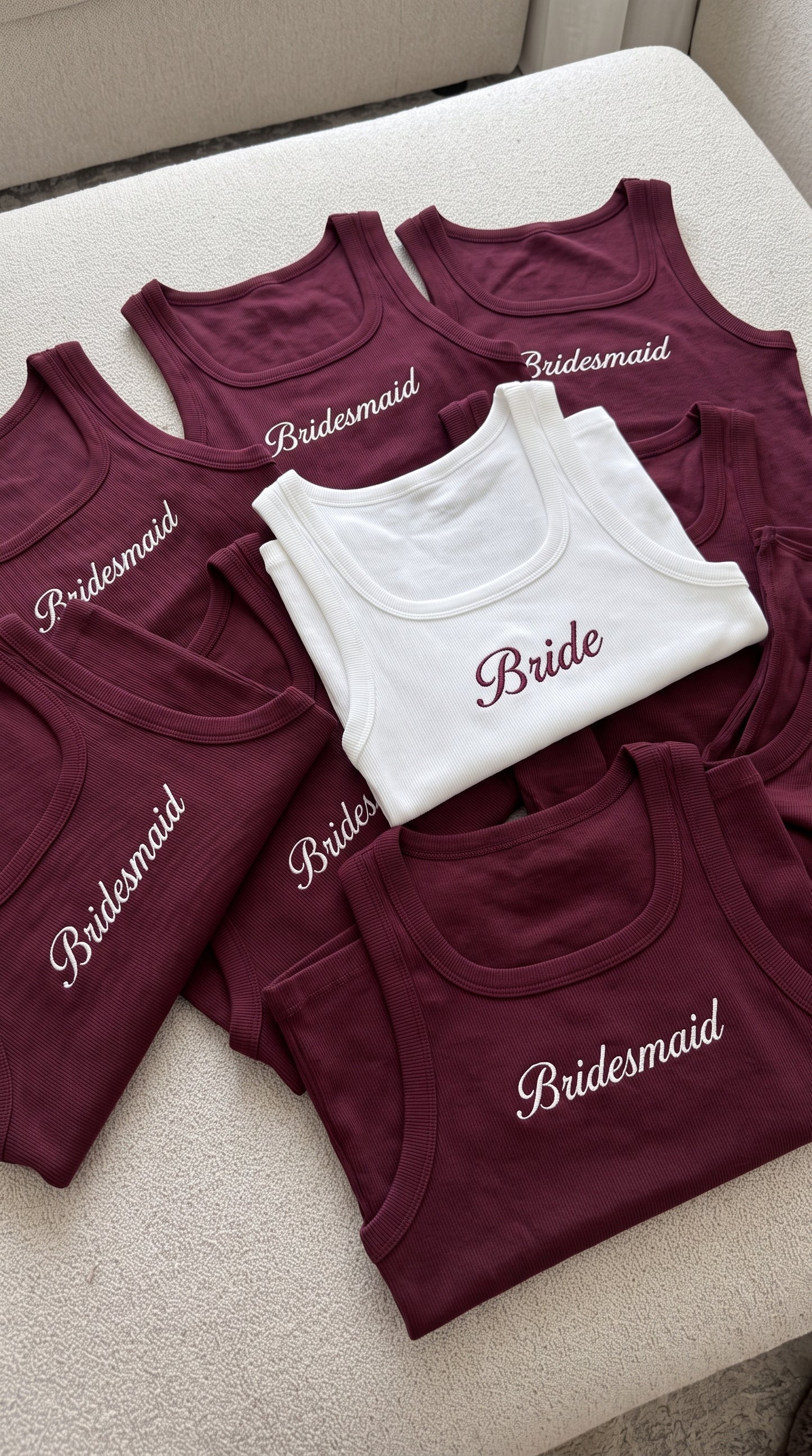 Custom Ribbed Tank Top