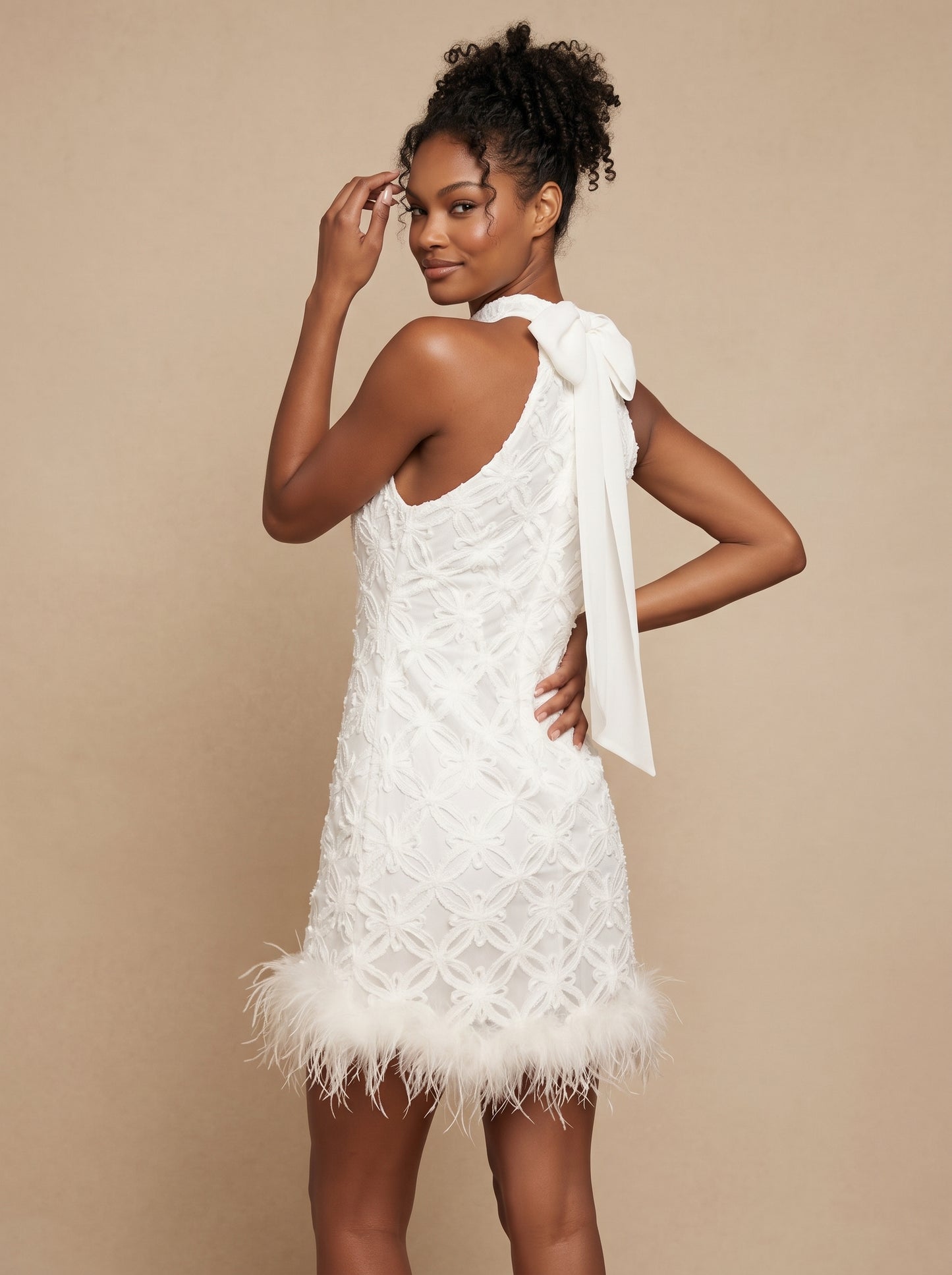 Last Fling Feather Dress