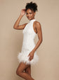 Last Fling Feather Dress