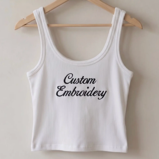 Custom Ribbed Tank Top