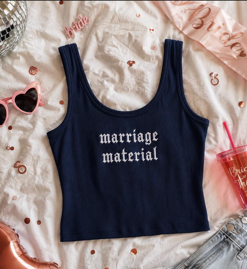 Custom Ribbed Tank Top